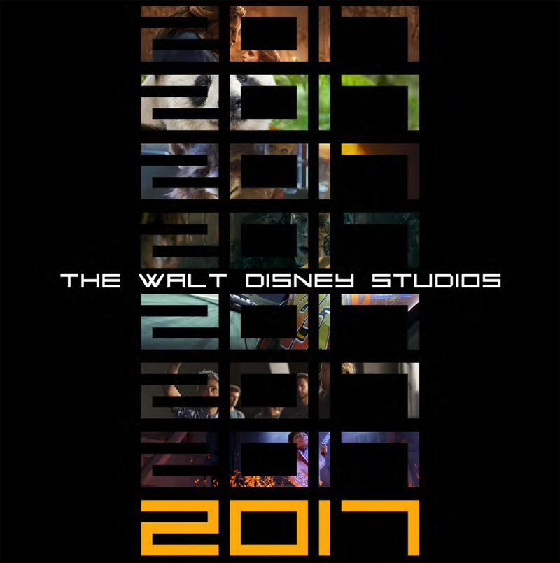 2017 Movies from Walt Disney Studios Motion Pictures