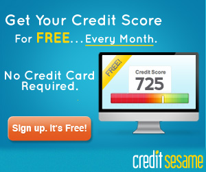 Get Your Credit Score for FREE… every month!