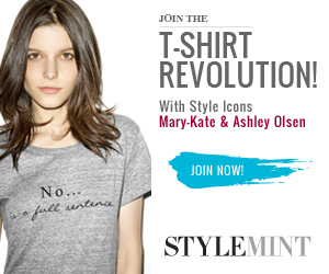 Members-Only Access to Mary-Kate Olsen & Ashly Olsen’s T Shirt Designs