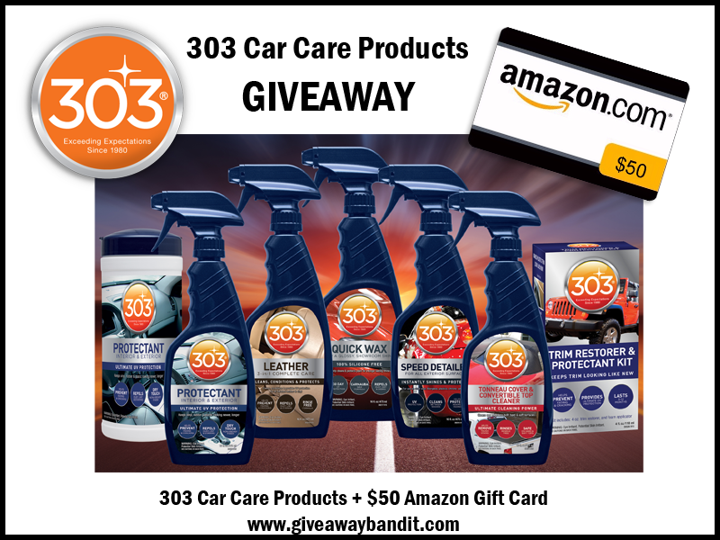 303 Car Care Products Giveaway
