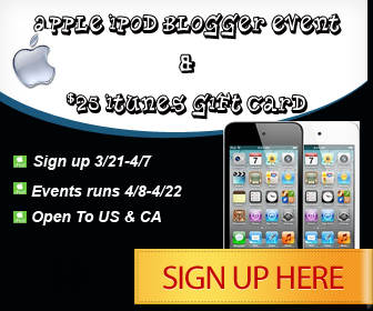 Apple iPod Blogger Event & $25 iTunes Gift Card Sign Ups Open Now!