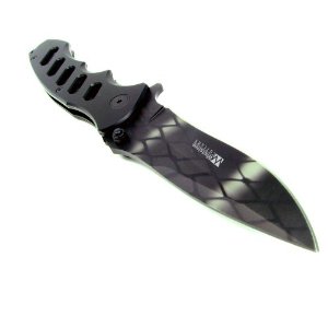 59% off Mtech ChainLink Tactical Folding Pocket Knife with Aluminum Handle
