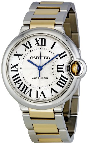 23% off Cartier Men’s W6920047 Ballon Bleu Steel and 18kt Gold Watch