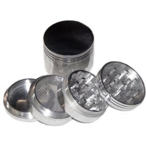80% off Four Piece New Style 2 1/4″ Herb, Spice or Tobacco Pollen Grinder