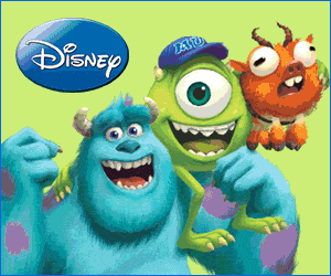Get a FREE Monsters Inc. poster with every order