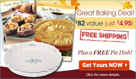 Great Fall Baking Deal + FREE Pie Dish