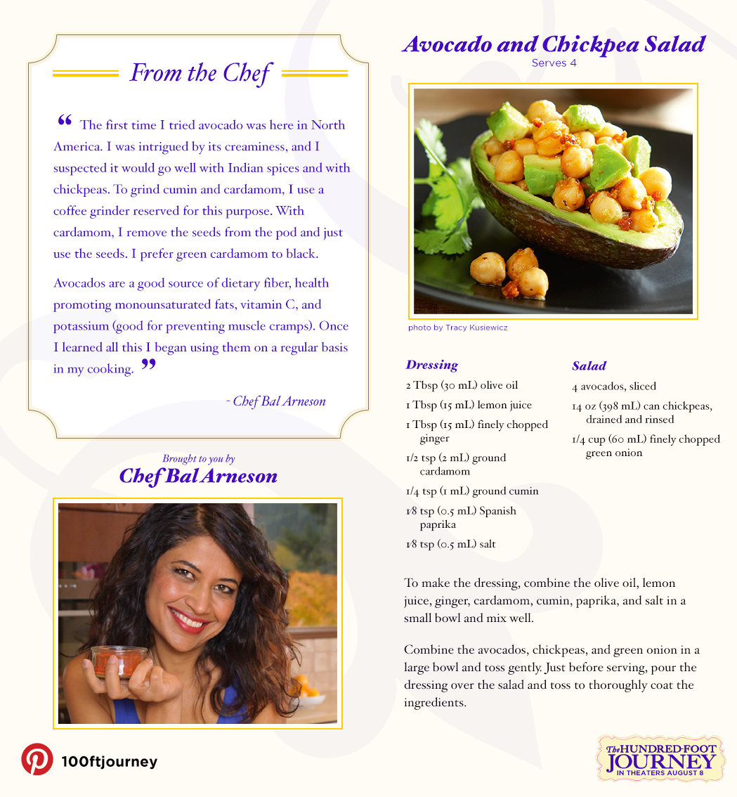 Avocado and Chickpea Salad Recipe