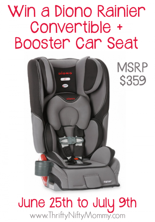 Diono Rainier Car Seat Giveaway The Bandit Lifestyle