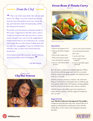 Green Bean & Potato Curry Recipe
