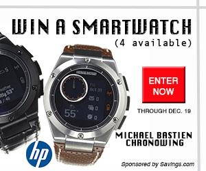 HP Smartwatch Giveaway + HP Coupon Code