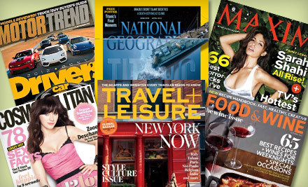 $12 for $25 Worth of Magazine Subscriptions – Marie Claire, Self, and More