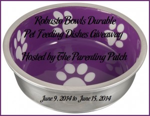 Robusto Bowls Durable Pet Feeding Dishes Giveaway