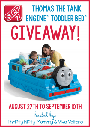 Thomas the Tank Engine Toddler Bed Giveaway