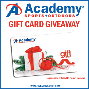 Academy Sports giveaway