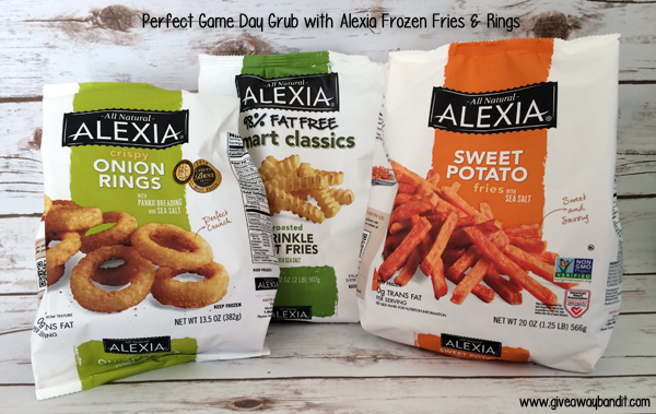 Perfect Game Day Grub with Alexia Frozen Fries & Rings