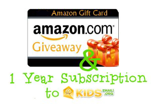 Amazon Gift Card Giveaway & Kids Email