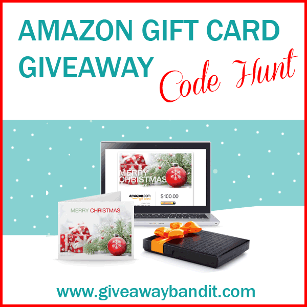 Amazon Gift Card Code Hunt Giveaway