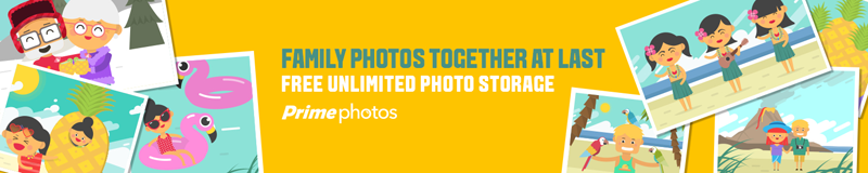 Amazon Prime Photos Has Unlimited Photo Storage + Win a $500 Gift Card Provided by Amazon.com