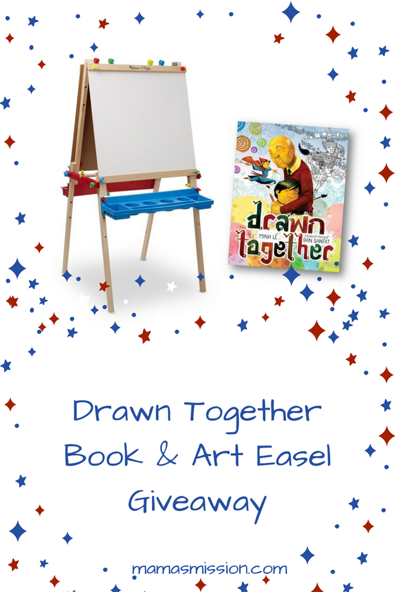 Drawn Together Book & Art Easel Giveaway