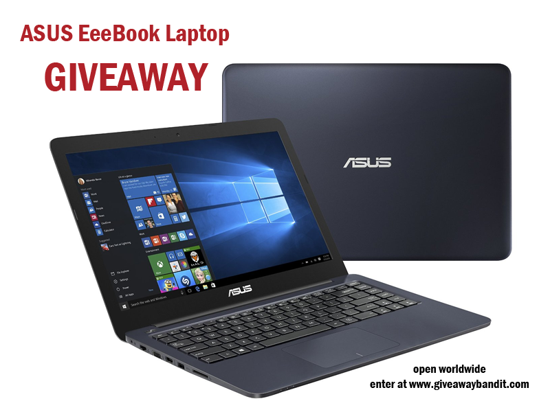 ASUS EeeBook Laptop Giveaway