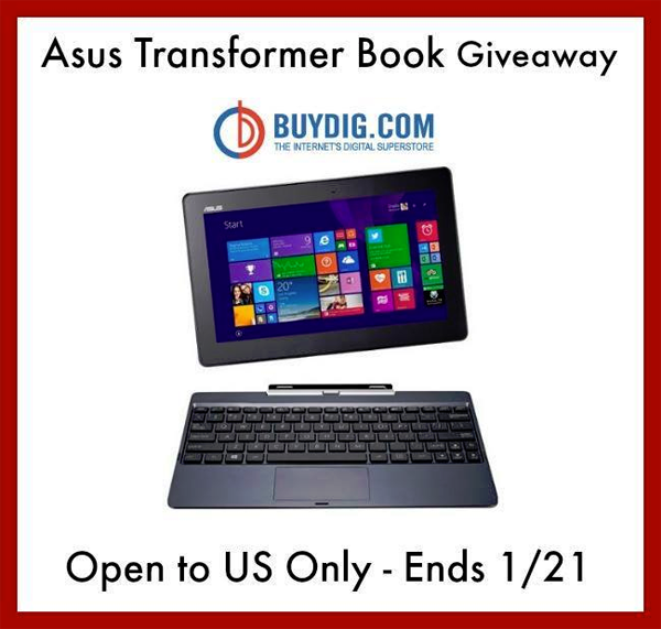Asus Transformer Book Touchscreen Laptop Giveaway