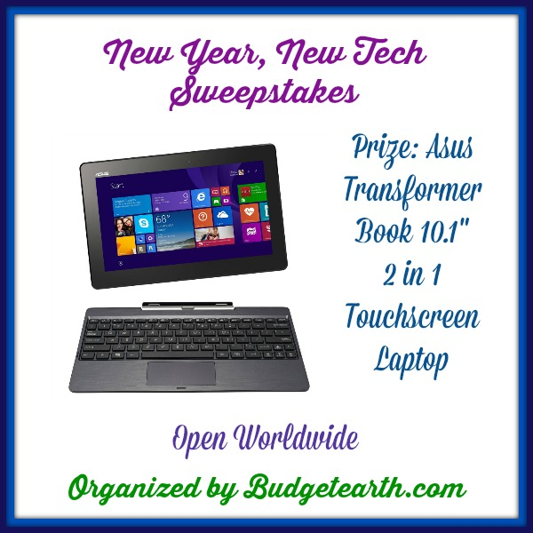 New Year, New Tech Asus Laptop Sweepstakes