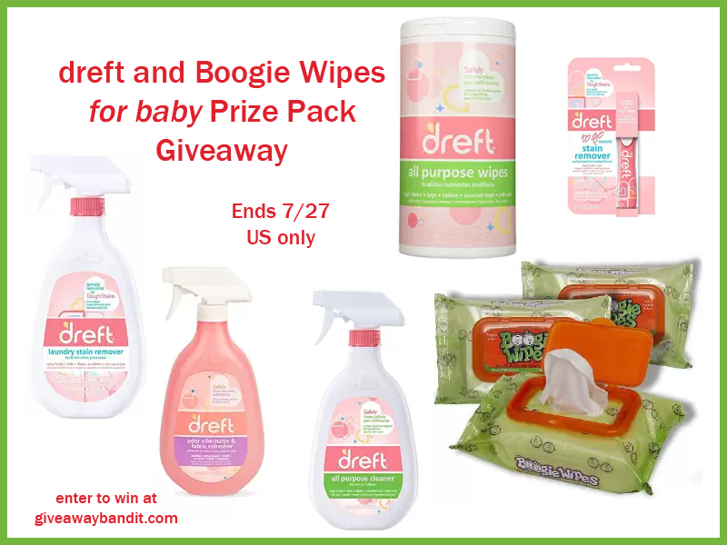 Boogie Wipes and dreft Baby Prize Pack Giveaway
