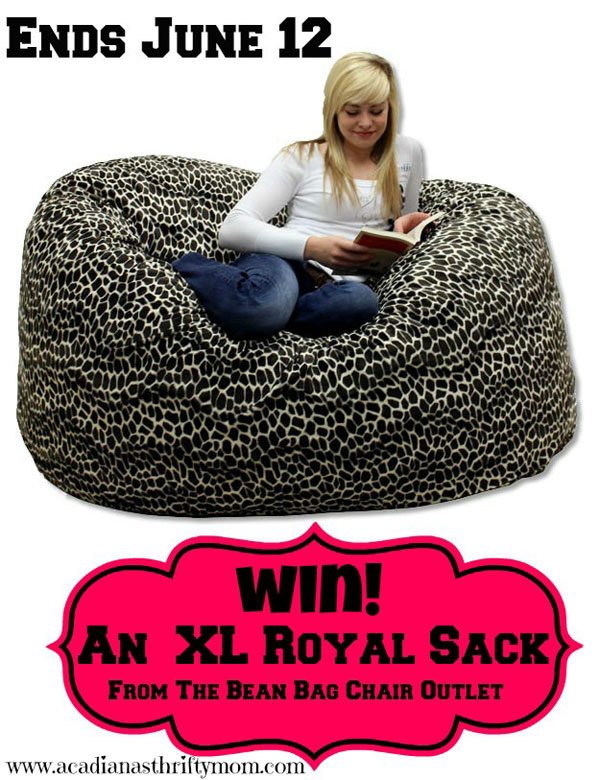 The Bean Bag Chair Outlet Royal Sack Giveaway