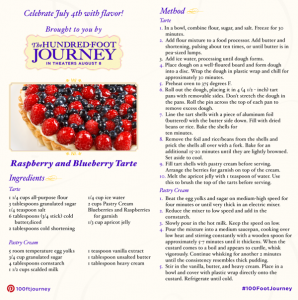 Raspberry and Blueberry Tart Recipe