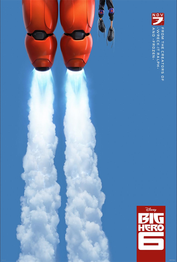 Disney’s Big Hero 6 Teaser Trailer and Poster