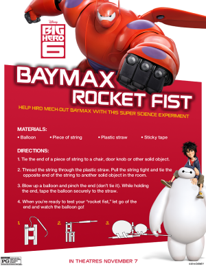Baymax Rocket Fist