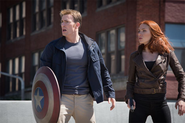 Scarlett Johansson talks Black Widow in Captain America The Winter Soldier #CaptainAmericaEvent