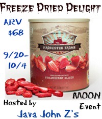 Bloggers Wanted: Freeze Dried Delight Giveaway Event