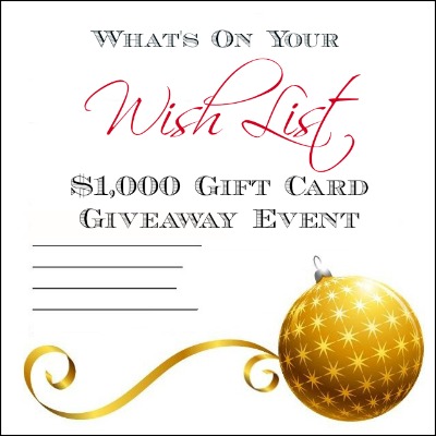 Bloggers Wanted: What’s On Your Wish List Event