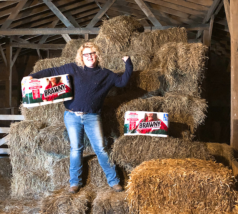 Share Your SHEro Story with Brawny® Strength Has No Gender™