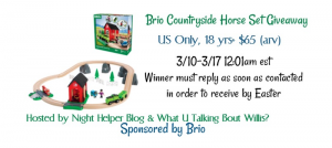 Brio Horse Set Giveaway