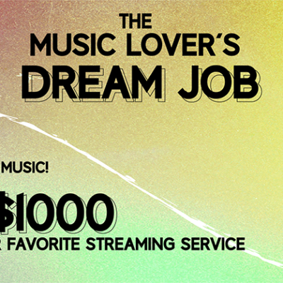 Get Paid $1,000 to Listen to Music