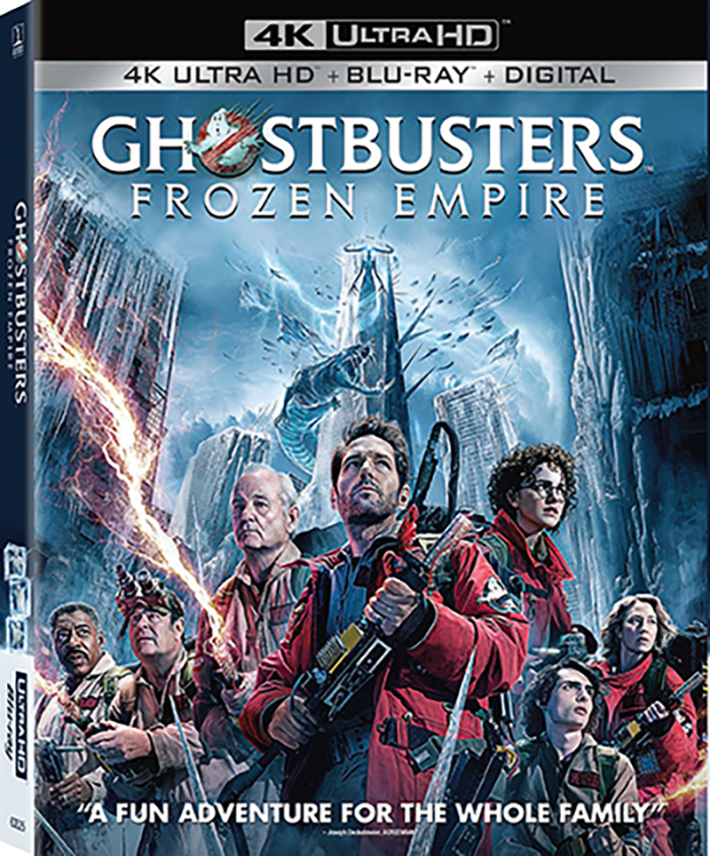 Ghostbusters: Frozen Empire Movie Blu-Ray