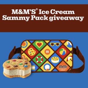 M&M's Ice Cream Sammy Pack Giveaway