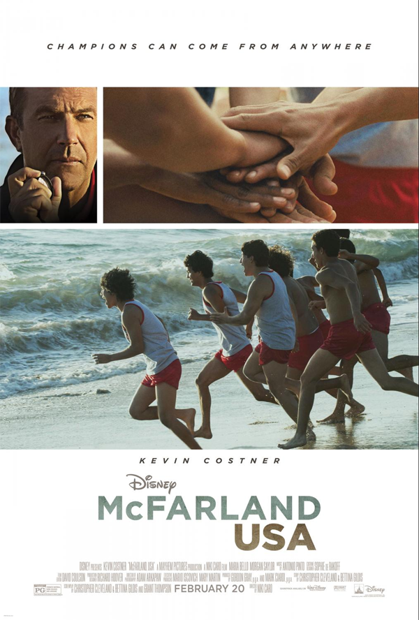 Disney’s McFarland USA Starring Kevin Costner