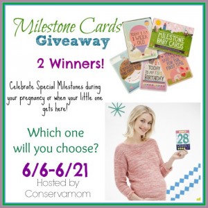 MILESTONE™ Baby Cards Giveaway