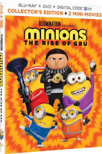 Minions: The Rise of Gru DVD
