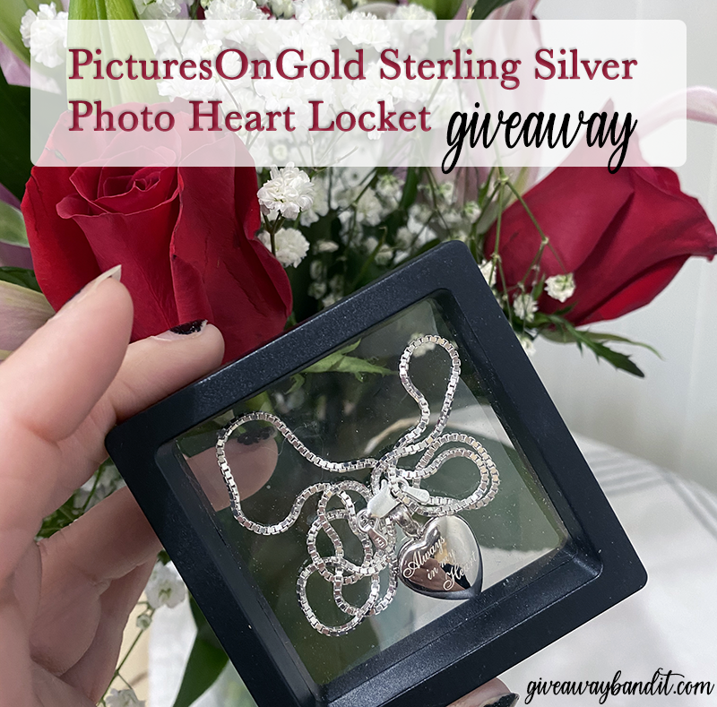PicturesOnGold Heart Locket Giveaway